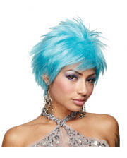 Hot Blue Vivid Cosplay Wig 