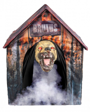 Doghouse With Attacking Killer Dog 