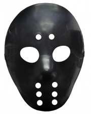 Schwarze Eishockey Maske Jason 