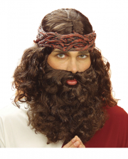Jesus Wig With Beard 