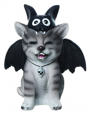 Cat In Bat Costume Decorative Figure 11cm 