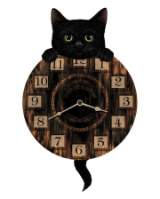 Cats Wall Clock With Pendulum 