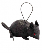 Schwarze, kleine Maus 8cm 