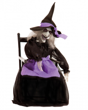 Little witch in the rocking chair Animatronic 