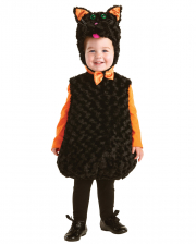 Black cat baby costume 