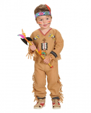 Kleiner Indianer Kostüm für Kleinkinder 