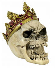 Totenschädel mit Krone 