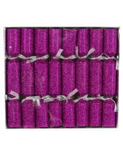 Knallbonbons mit Glitzereffekt Pink 8 St. 