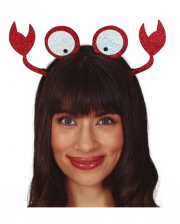 Crab Hairband With Eyes & Scissors 