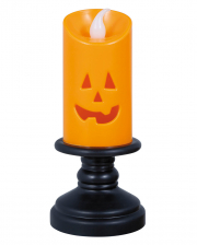 LED Pumpkin Kerze 12,5cm 