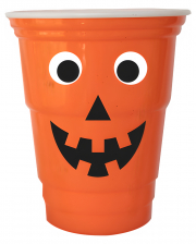 Pumpkin Monster Mug With Wiggle Eyes 