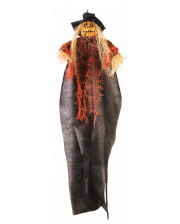 Pumpkin Scarecrow Hanging Figure 60cm 