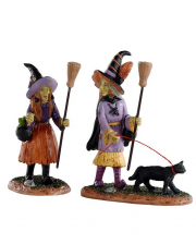 Lemax Spooky Town - Witches Night Out Set Of 2 