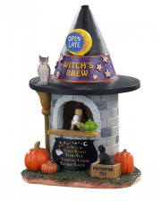 Lemax Spooky Town - Witches Brew Coffee 