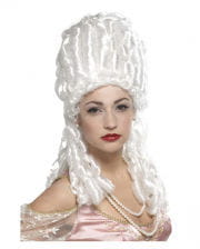 Weiße Marie Antoinette Perücke 