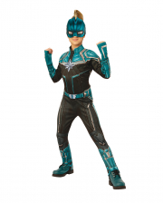 Captain Marvel Kree Child Costume Blue 
