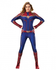 Captain Marvel Jumpsuit Costume Ladies 