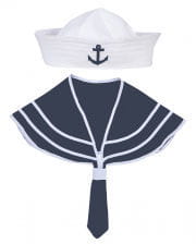 Sailors set white / blue 