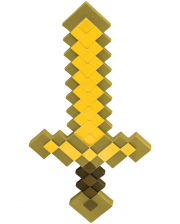 Minecraft Pixel Sword Gold 