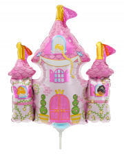 Mini-Folienballon Prinzessinnenschloss 