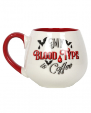 "My Blood Type is Coffee" Kaffeetasse 