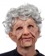 Grandma mask made of soft latex 