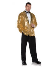 Sequined Jacket Gold