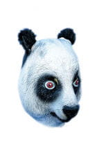 Panda Maske aus Latex 
