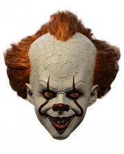 Pennywise IT Deluxe Mask With Hair 