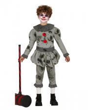 Pepe The Horror Clown Kids Costume 
