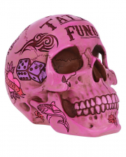 Pink Tattoo Find Skull Money Box 