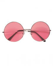 Pinke 70er Sonnenbrille 