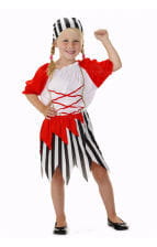 Pirate Girl Mädchen Kostüm 