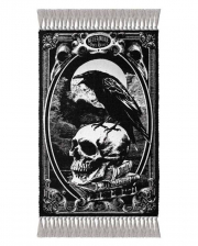 Gothic Teppich Poe's Raven 97x51cm 