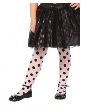 Polkadot Tights For Children As Costume Accessories 