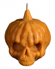 Pumpkin Skull Candle 7,5cm 