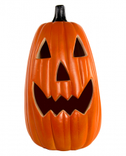Riesiger Ovaler Halloween Kürbis mit Beleuchtung 55cm 