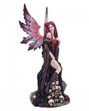 Rose Fairy Figurine With Skulls 39cm 