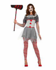 Clown Dame Sassy Erwachsenen Kostüm 