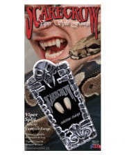 Scarecrow Viper Split Vampire Teeth 