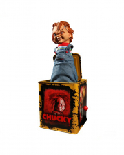 Scarred Chucky Burst-a-Box Collectible Figurine 36cm