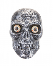 Scary Skull With Light & Sound Effect 16cm 