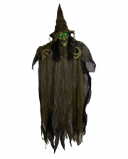 Ghastly Moor Witch with Light & Sound 170cm 