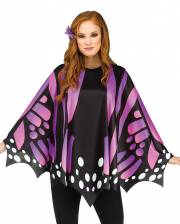 Butterfly Wings Poncho Purple 