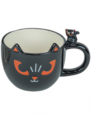 Black Darling Mug With Cat 