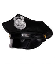 Special Police Polizeimütze schwarz 