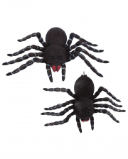 Blutiges Spinnwebenopfer mit LED Augen & Sound 180cm für