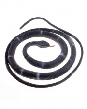 Black Latex Snake 80cm 