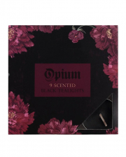Opium Parfümierte Schwarze Teelichter 9 St. 