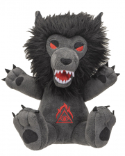 Schwarzer Werwolf aus Plüsch 20cm 